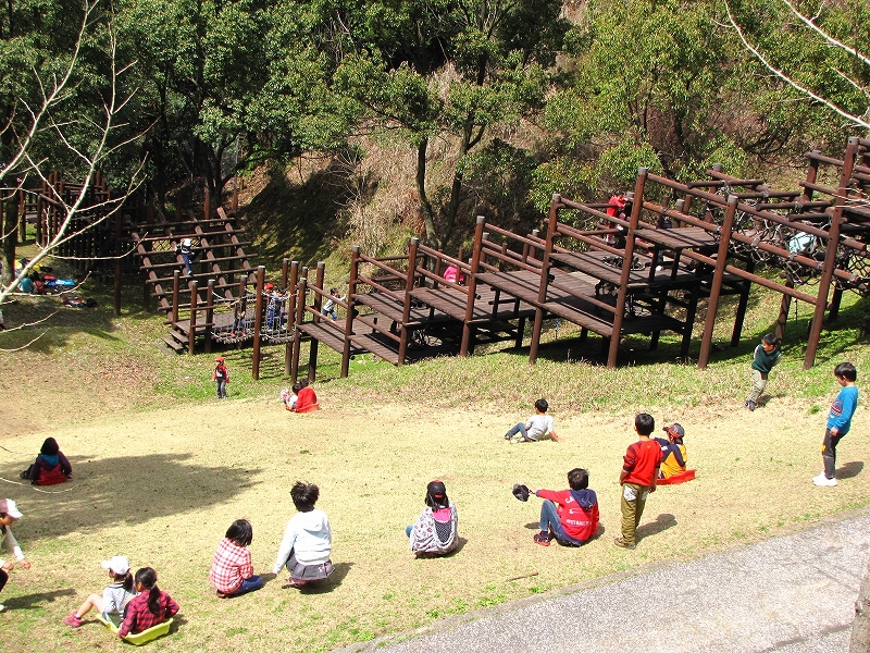 子供広場 鹿児島県「県民の森」自然がいっぱい緑へ飛び出そう!